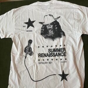 Beyonce Beyoncé Summer Renaissance Tour white t-shirt Size XXL 2XL New